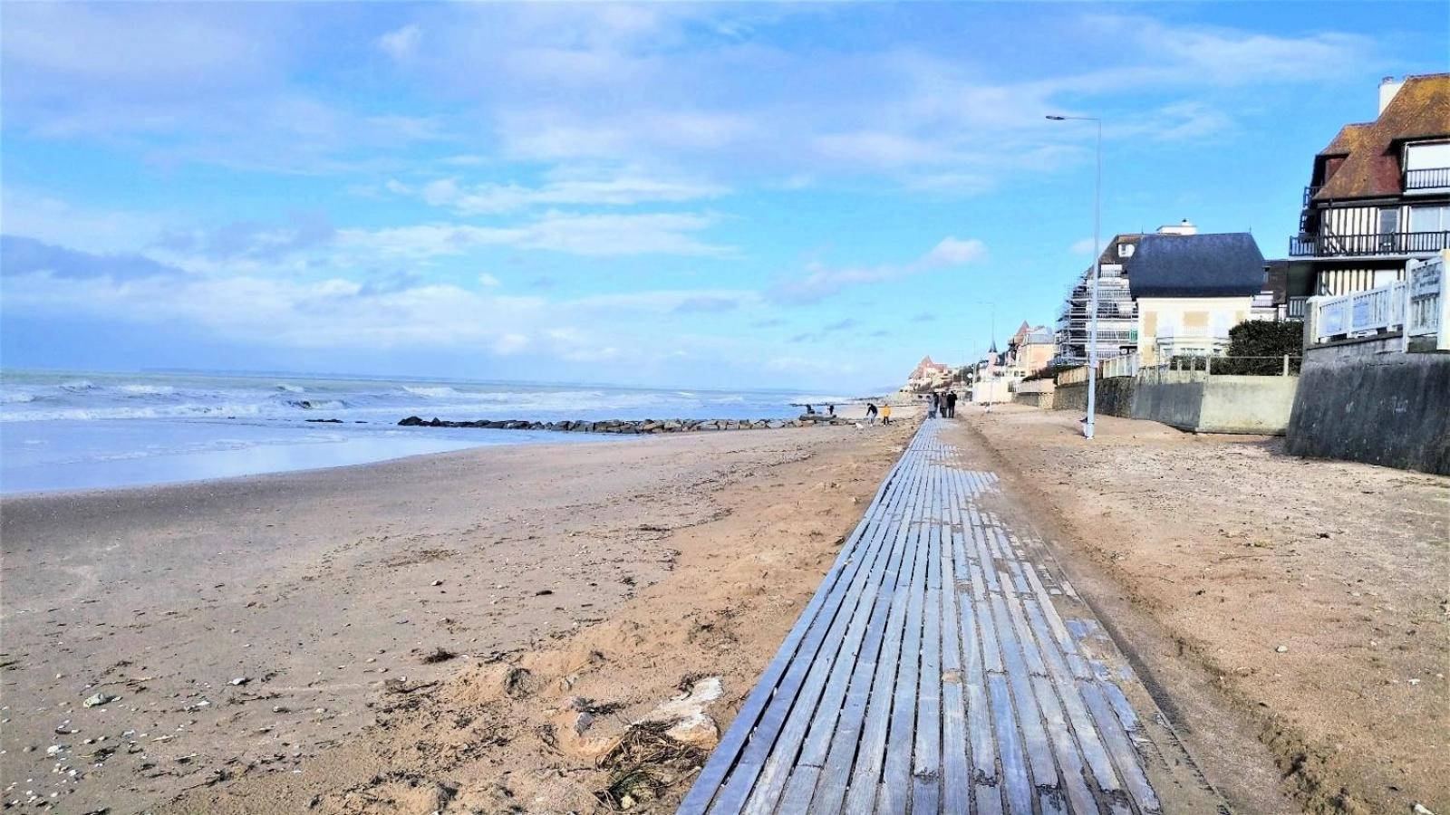 Mer Et Soleil A Blonville Sur Mer/ Deauville Exteriör bild